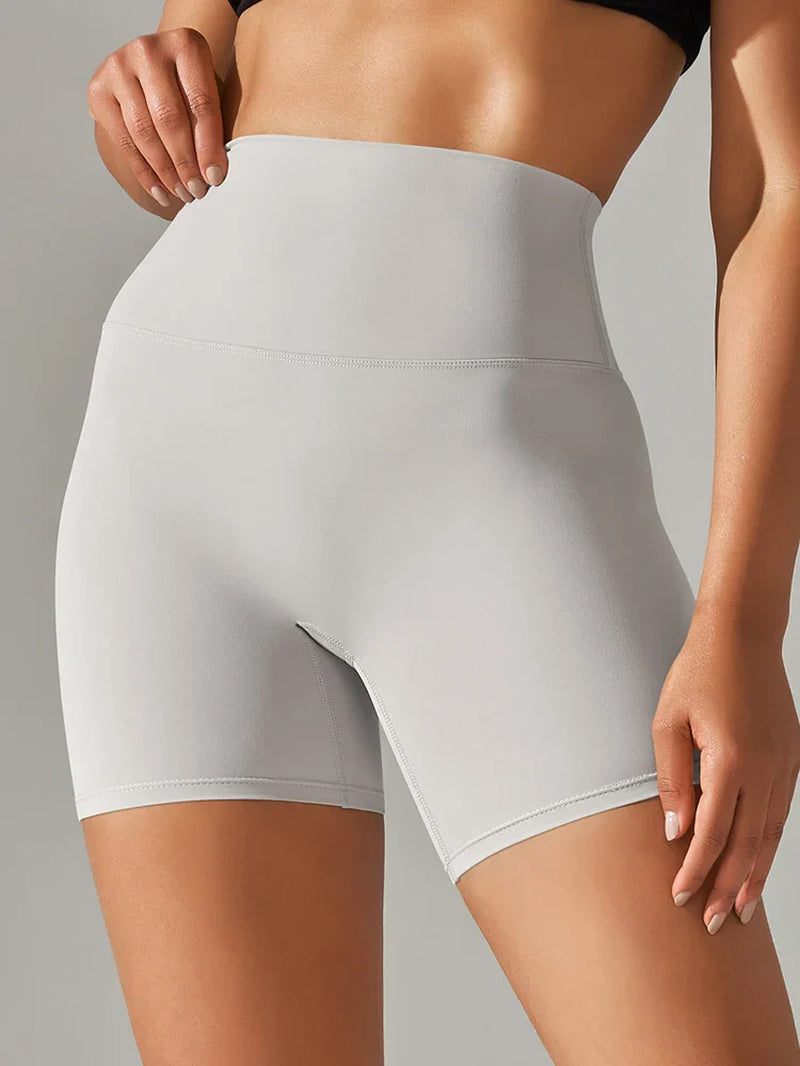 Flexiva - High-Waist Squat-Proof Gym Shorts
